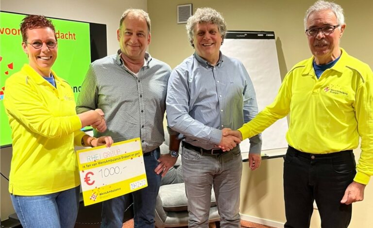 RheiGroup steunt WensAmbulance Brabant